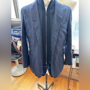 Selling my Zegna sportcoat with removable zipper in the front